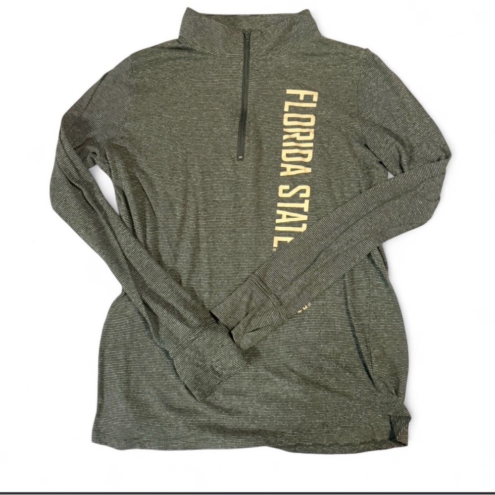 Florida State Gray Quarter-Zip Pullover
